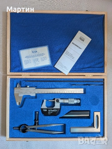 Tesa Isomaster микрометър, шублер и други измервателни инструменти Hahn + Kolb