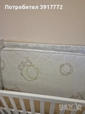 Бебешка кошара с люлеещ механизъм , снимка 4 - Бебешки легла и матраци - 56137635