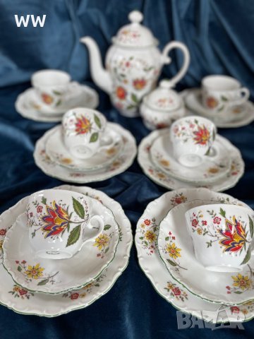 Сервиз за чай  Seltmann Weiden- Barock, снимка 5 - Сервизи - 40346434