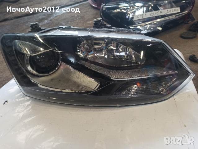 фар десен оригинален Valeo 6R1 941 040 D vw polo 09-18г Фолксваген поло , снимка 4 - Части - 44746175