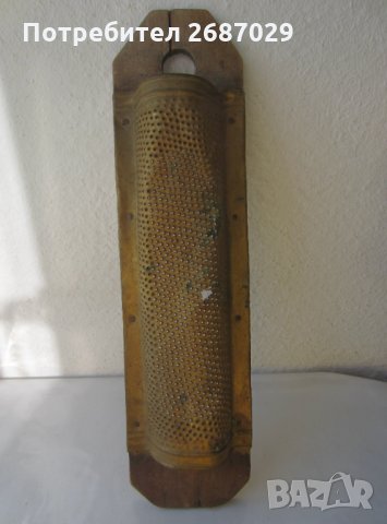 копанка и Голямо старо дървено ренде, метал - месинг  и дърво