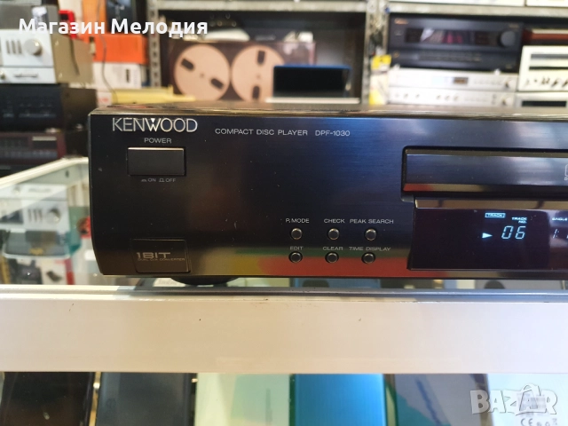 CD Player Kenwood DPF-1030 В перфектно техническо и много добро визуално състояние., снимка 3 - Декове - 23904086
