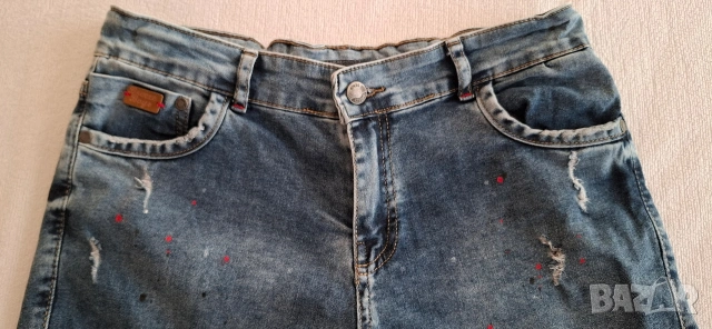 Детски къси дънкови панталони за момче 13-14 г, снимка 2 - Други - 38092377