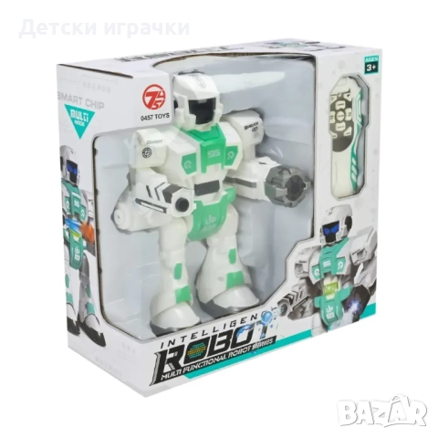 Робот с дистанционно и пара - ходи, стреля, светлина и звук , снимка 9 - Други - 52249593