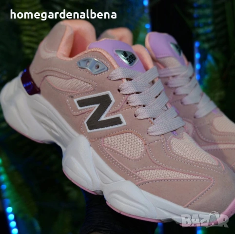 New Balance 9060 – Дамски маратонки розово/лилаво | Размери 37–39, снимка 2 - Маратонки - 54314492