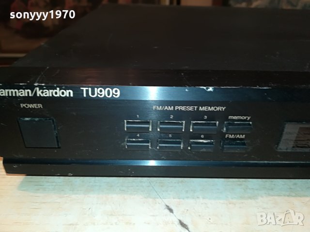 harman/kardon tu909 made in japan 0308211211, снимка 6 - Ресийвъри, усилватели, смесителни пултове - 33709681