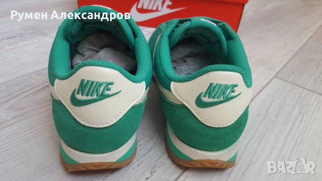 Нови зелени дамски маратонки Nike Cortez размер 39, снимка 6 - Маратонки - 51896743