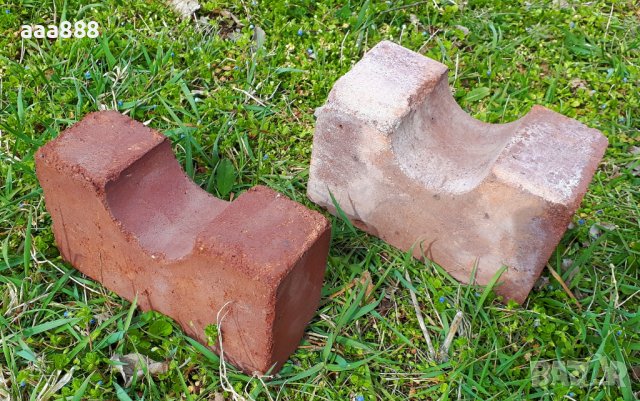 Огнеупорни шамотни тухли с отвор , снимка 1