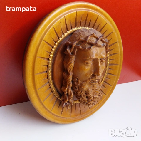 НАЙ ДОБРАТА ОФЕРТА  Стара Немска Дърворезба / Христос , снимка 4 - Антикварни и старинни предмети - 53066389