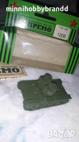 СССР Съветски танкове  Т26 1931, Т26 1933,БТ2/31 Made In Russia Premo Belgorod ПРЕМО 1.87 Мащаб , снимка 3 - Колекции - 47826952