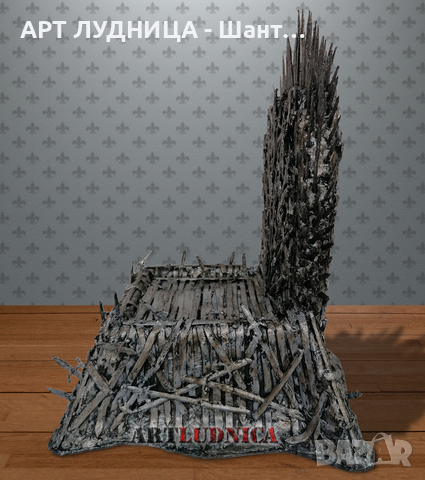 Поставка за телефон „Железния трон - Game of Thrones“ – Ръчно изработена, снимка 2 - Ръчно изработени сувенири - 44672222