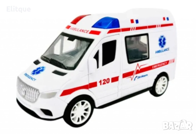 Реалистична линейка със светлинни и звукови ефекти, снимка 7 - Коли, камиони, мотори, писти - 52743566