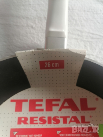 Нов тиган Tefal Resistal 26 см. , снимка 4 - Съдове за готвене - 44779320