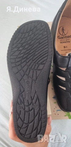 Дамски сандали Ganter естествена кожа 38-39 н, снимка 4 - Сандали - 54152447