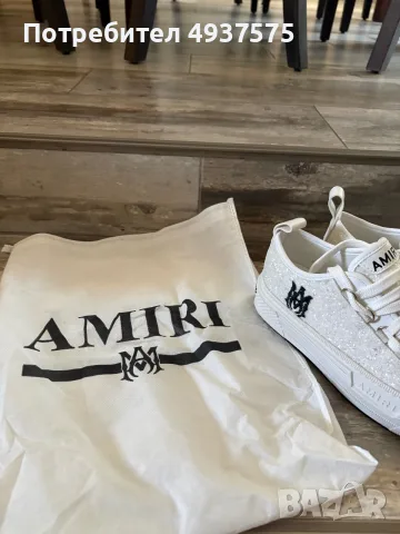 Чисто Нови Amiri обувки, снимка 2 - Дамски ежедневни обувки - 56450603