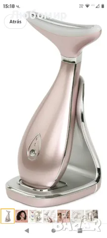 Масажор за лице Lily, масажор за красота за подмладяване на кожата, 3 в 1 спа инструмент за лице, снимка 1