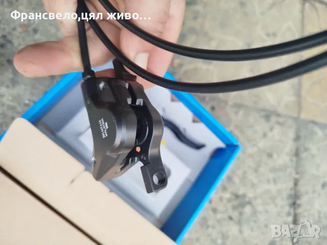 Задна хидравлична спирачка за велосипед колело Shimano bl m 401, снимка 4 - Части за велосипеди - 47608097