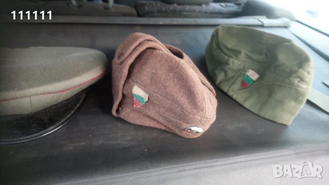 Войнишко кепе зимно, лятно,  парадна шапка и панталон,  пагони и мешка , снимка 15 - Други ценни предмети - 30191287