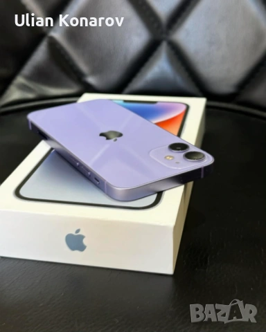 ПРОДАДЕН iPhone 12 Mini 64gb/ 100%, снимка 2 - Apple iPhone - 54293296