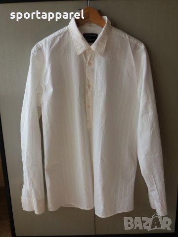Мъжка бяла риза Selected Homme, снимка 1 - Ризи - 30467352