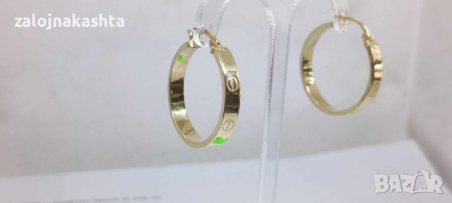 Нови Златни обеци-2,75гр/14кр, снимка 2 - Обеци - 44649638