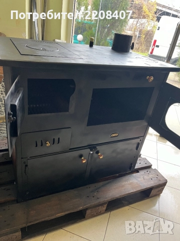 Печка Прити с фурна с водна риза, снимка 8 - Отоплителни печки - 52890206