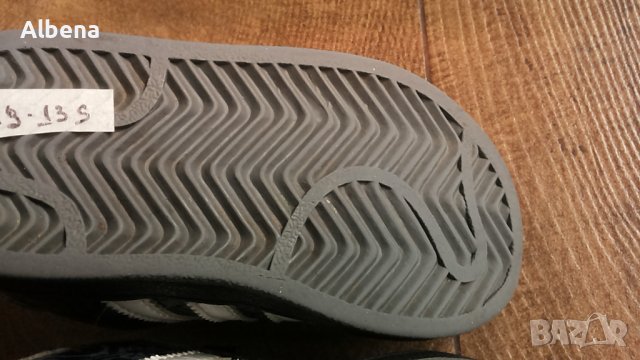 Adidas Размер EUR 21 / UK 5K детски естествена кожа 19-13-S, снимка 12 - Детски маратонки - 39567919
