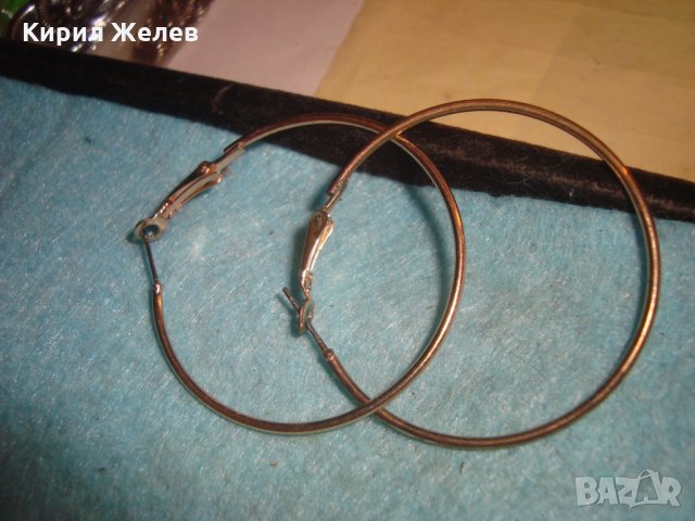 ЗЛАТИСТИ КЛАСИЧЕСКИ СТИЛ АРТ ОБЕЦИ 22191, снимка 5 - Обеци - 35032295