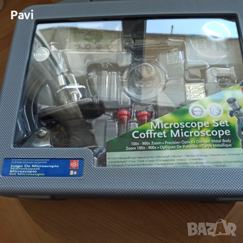 Микроскоп в удобно куфарче, снимка 9 - Образователни игри - 52650917