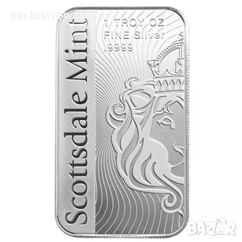 1 тройунция Scottsdale The Vortex 999 чисто сребро - 2 бр. налични