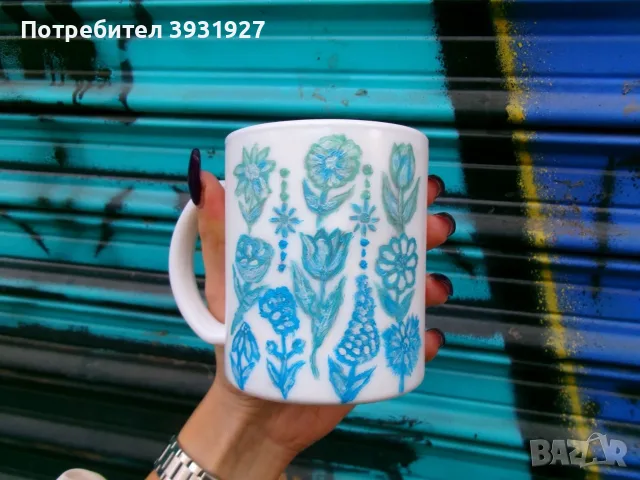 Ръчно рисувани чаши, снимка 4 - Чаши - 56547877
