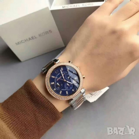 Оригинален дамски часовник MICHAEL KORS MK6141 Parker Chronograph-30%, снимка 5 - Дамски - 36500197