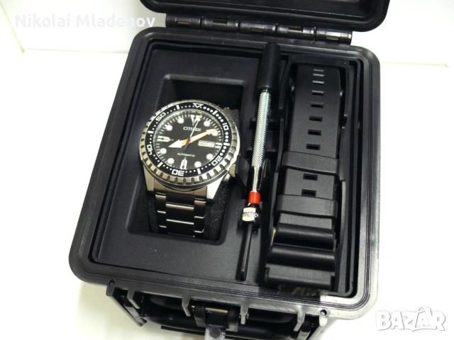 Citizen Diver's Дайвър Автоматичен ръчен часовник, пълен комплект
