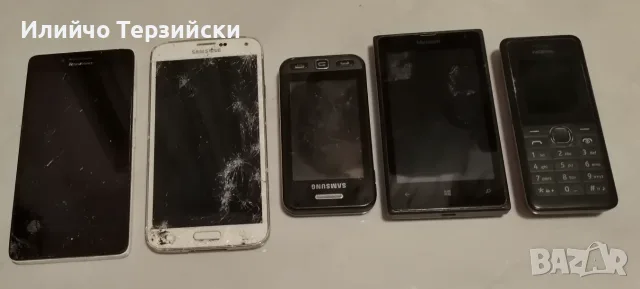 Партида от 5 мобилни телефона за части