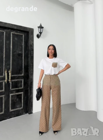 Уникален GUCCI комплект от две части, снимка 2 - Комплекти - 50510291