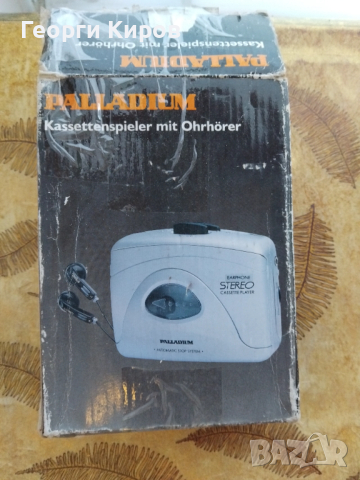 Palladium Walkman малък касетофон, снимка 4 - Радиокасетофони, транзистори - 52918683