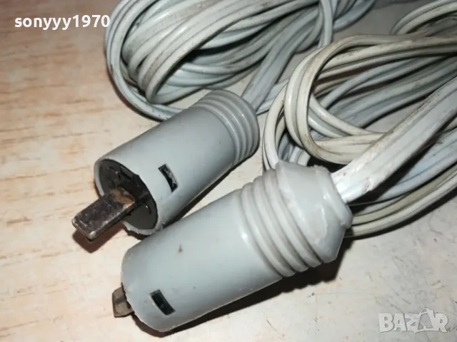 NATIONAL PANASONIC-КАБЕЛИ ЗА ТОНКОЛОНИ С РЕТРО БУКСИ 2Х2.2М 0104251200, снимка 6 - Тонколони - 49722227