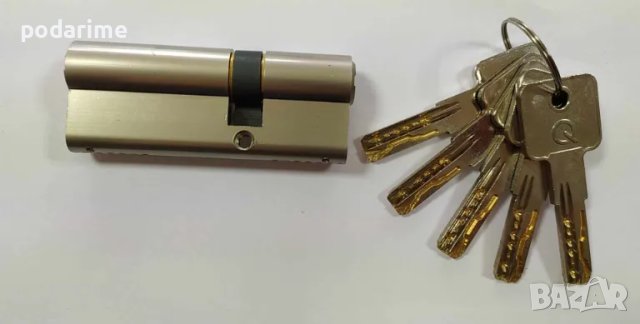 Патрон 30/40 мм, ДИН, с аварийна функция, 5 ямкови ключа