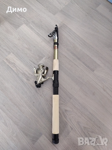 нова въдица 3.60м.комплект с макара 