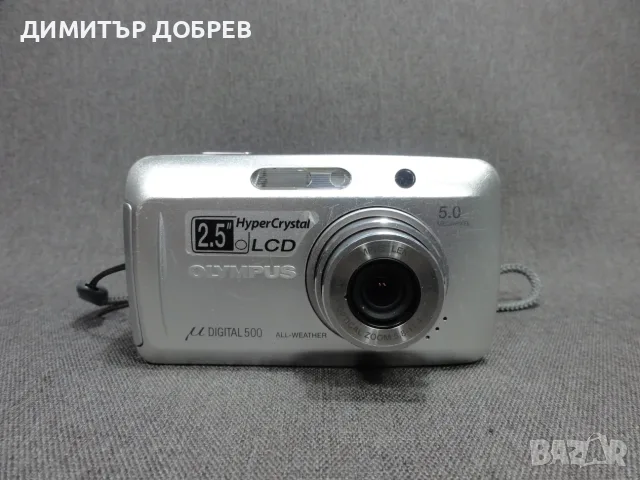 ЦИФРОВ ФОТОАПАРАТ OLYMPUS MJU DIGITAL 500 5.0MP CCD DIGITAL CAMERA Y2K DIGICAM