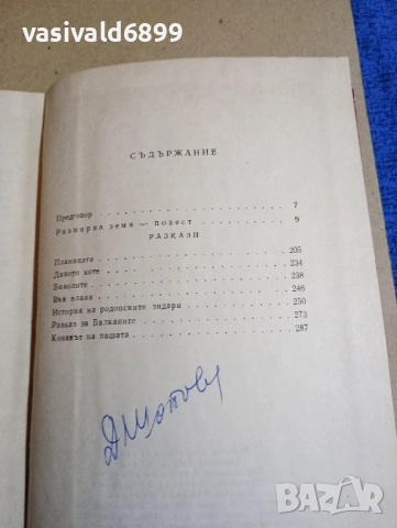 Димитър Хронев - Размирна земя , снимка 5 - Българска литература - 52384641