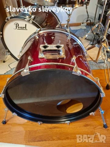 Бас барабан/каса и педал Pearl/Пърл