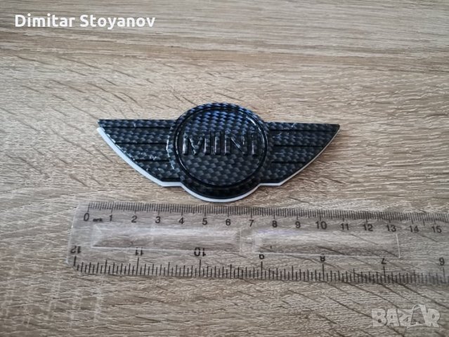 Мини Купър MINI Cooper емблема лого стар стил, снимка 6 - Аксесоари и консумативи - 35459587