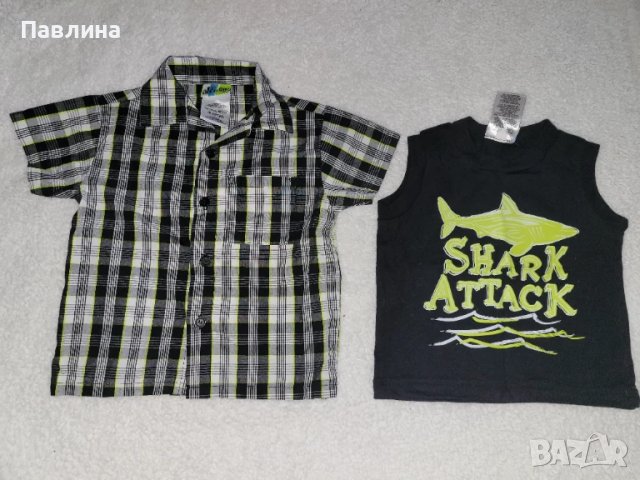 Лот от Летни Дрешки за Момче - 12/18м, снимка 7 - Комплекти за бебе - 51418645