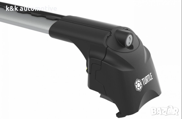 Напречни греди за багажник за коли с вградени покривни релси, снимка 4 - Части - 51658898