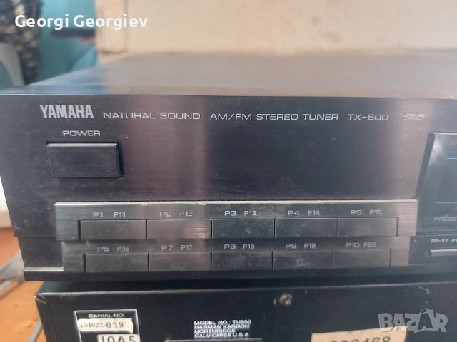 Тунер Ямаха тх 500, снимка 6 - Ресийвъри, усилватели, смесителни пултове - 53980585
