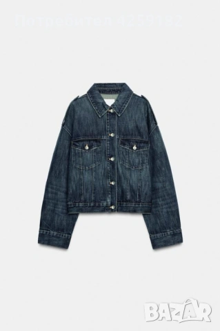 Яке дънково Zara,  Ново!, снимка 9 - Якета - 54124117