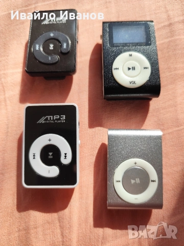 Спортен мини mp3 player щипка ,слушалки и адаптер