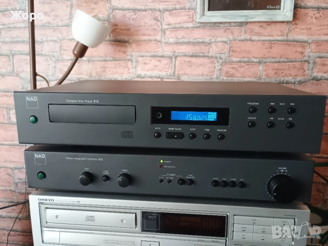 ⏯️Клип. NAD 310 & NAD 512, снимка 2 - Ресийвъри, усилватели, смесителни пултове - 52848396