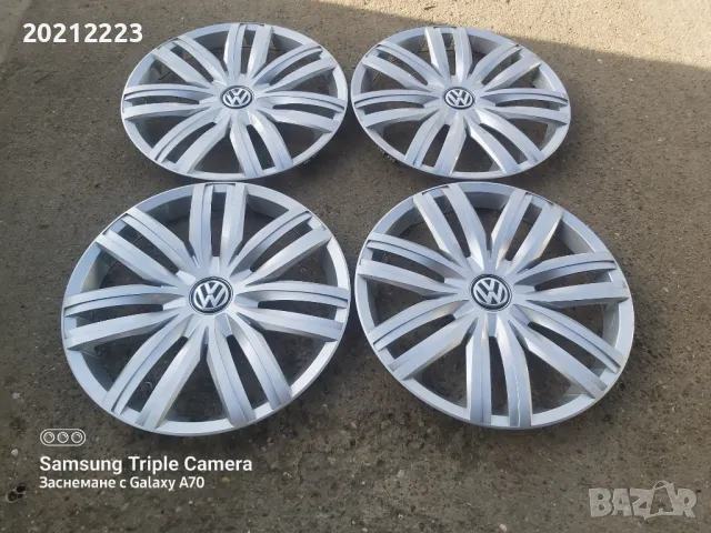 4 броя Оригинални тасове за Vw 16, снимка 3 - Аксесоари и консумативи - 48585971